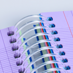 Drop Shipping disponibile, conteggi di più pagine opzionali, dimensioni A5, griglia di linea francese, taccuino a spirale, carta di alta qualità, leggermente - Product Image 6