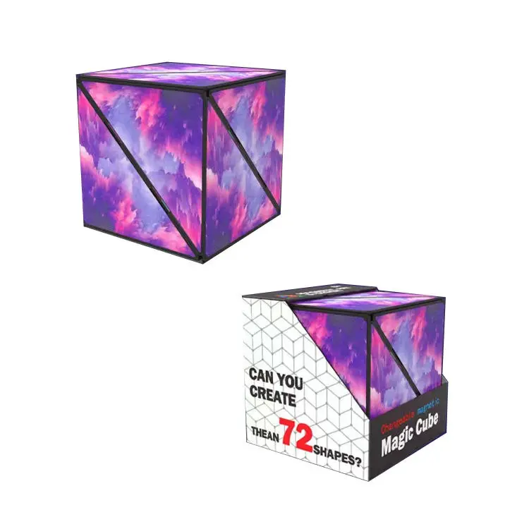 2023 Hot variable magnetic Cube 3D stereoscopico riduzione dello stress puzzle training brain puzzle geometric magic cube toy