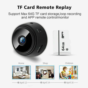 APP Fernbedienung 1080P HD Echtzeit-Anzeige und Aufnahme Zwei-Wege-Audio-MINI-Kamera - Product Image 5