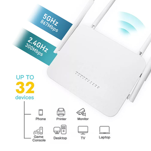 SIMカードスロット付き2.4Gおよび5.8GデュアルバンドWiFiLteCpeワイヤレスWiFiルーター屋内WiFiルーターb525ポートデータモデム - Product Image 5