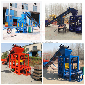 空心实心砌块制造机qtj4-26c砌块制造机高品质中国制砖机 - Product Image 5