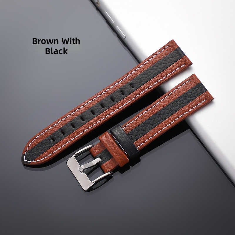 Brown and black