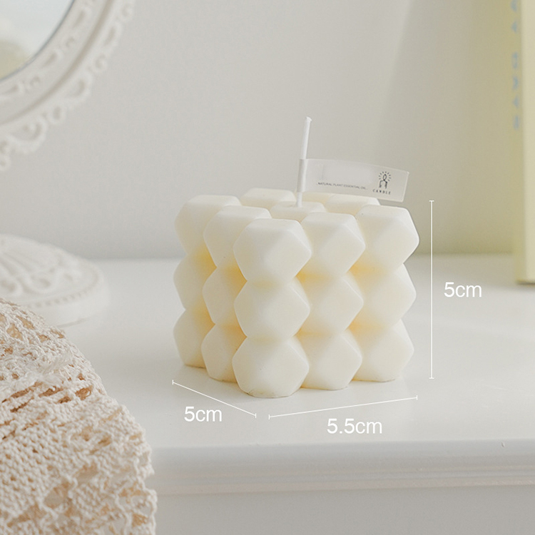 Cake Scent Soy Candle Creamy New Wax Cube Popular Wedding Gift Scented Candles