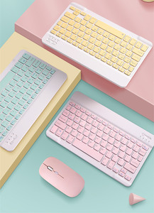 Teclado y ratón inalámbricos para tableta, Combo de teclado y ratón para iPad, Xiaomi, Samsung, Huawei, Android, IOS, Windows, 2022 - Product Image 5