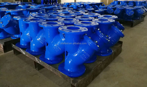 Su buharı ve yağ kullanımı için sünek demir dökme çelik paslanmaz çelik flanş ve dişli uç Y tipi süzgeç - Product Image 4