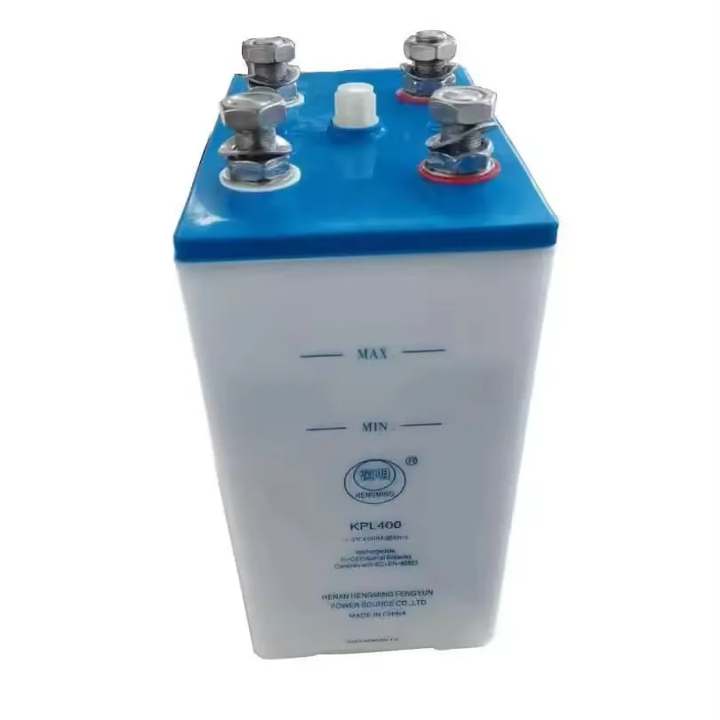 IEC60623 แบตเตอรี่ชาร์จนิกเกิลแคดเมียม 1.2v KPL400Ah /GN400Ah