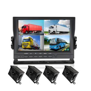Caminhão 8 Polegada TFT LCD Car <span class=keywords><strong>Rear</strong></span> <span class=keywords><strong>View</strong></span> Monitor Gravador de Condução Espelho 2 Video Input Dashboard Tacógrafo para Sistema de Câmera Reversa