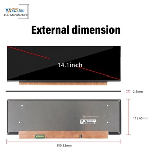 Fabrika kaynağı NV140XTM-N52 TFT LCD ekran büyük kalite Full HD 3840x1100 çözünürlük HBR2 ekran modülü LCD Panel kompozisyon - Product Image 2