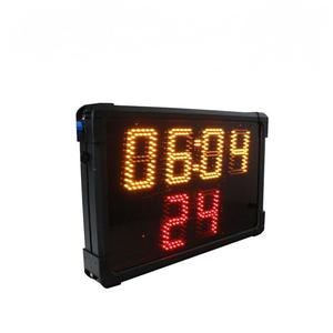 GX Display a LED digitale conto alla rovescia orologio da basket 24s Timer da basket orologio a tempo singolo lato per la vendita - Product Image 4