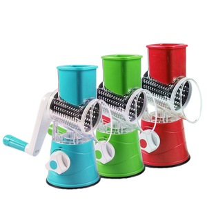3 in 1 Vegetable Mandoline Slicer <strong>Swift</strong> Rotary Drum Grater Nut Shredder Veggie <strong>Cutter</strong> Peeler Spiralizer Cheese Chopper - Product Image 5