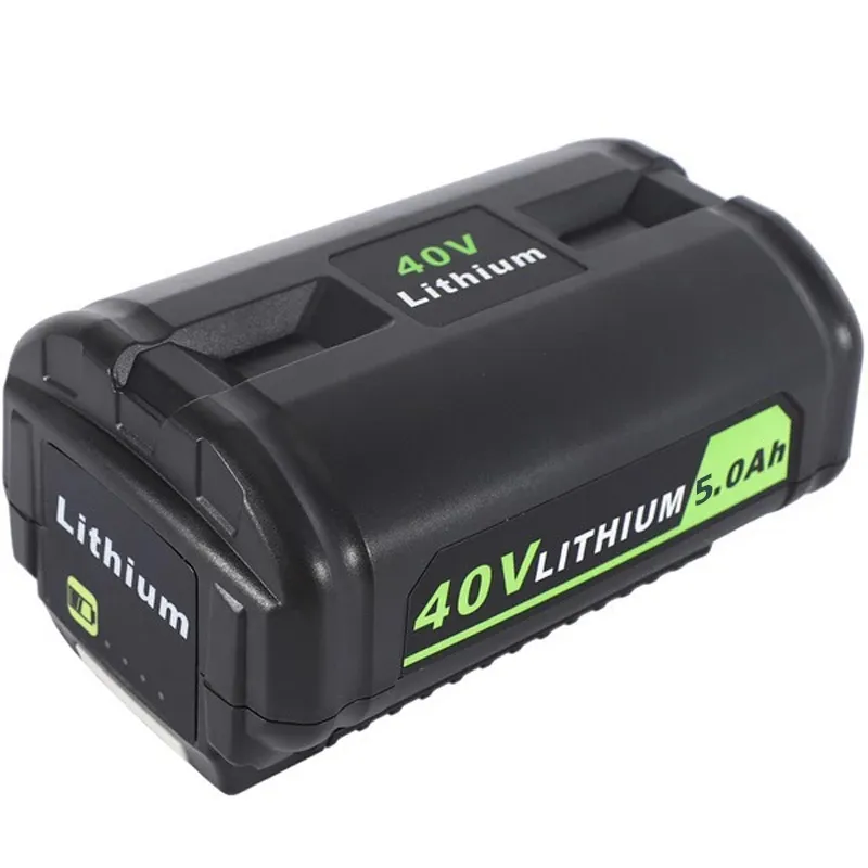 Ersatz 40V 6.0Ah Lithium-Ionen-Batterie Geeignet für Ryobi 40V Akku-Elektro werkzeuge Batterie OP4015 OP4050