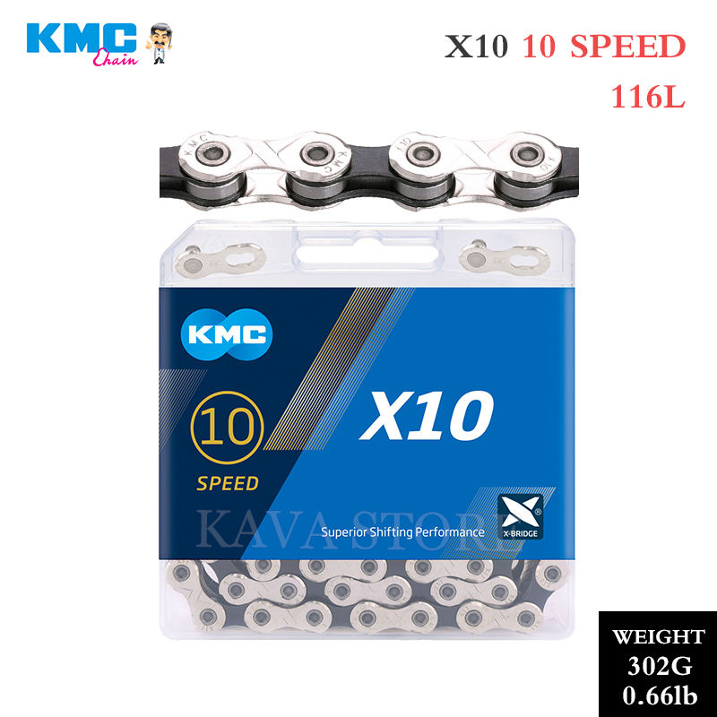 X10 argent 116 maillons