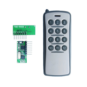 Codice di apprendimento ev1527 a lungo raggio 1000 metro 433mhz trasmettitore lungo raggio 12 pulsante telecomando EV1527 codice di apprendimento - Product Image 1
