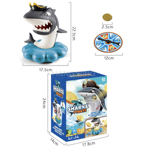 Hw Giải Nén Đồ Chơi Bất Ngờ Cướp Biển Cá Mập Thiết Lập Nổ Điện Tiền Xu Vàng Câu Đố Lừa Tạo Tác Hội Đồng Quản Trị Trò Chơi Bên Đồ Chơi Cho Trẻ Em - Product Image 6