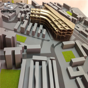 Haus modell Architektur modell Benutzer definierte 3D-Druck Gebäude modelle Maßstab Immobilien Design Prototyp - Product Image 5