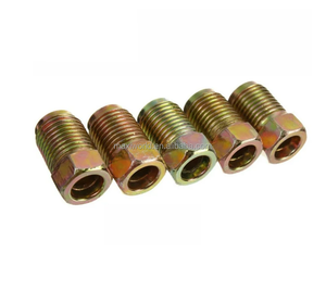 M10 * 1 fren hattı parçaları 3/16 "tüp ters Flares metrik sonu Union fındık için Set - Product Image 6