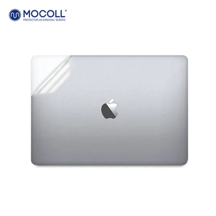 Mocoll adesivo de 15 polegadas para macbook, adesivo de corpo inteiro para laptop macbook air 5 em 1