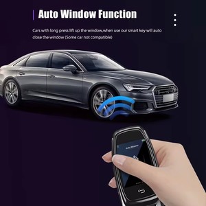 キーレスエントリースマートリモートカーキーLCDタッチスクリーンプッシュスタート/ストップオートロックメーカーのキー - Product Image 3