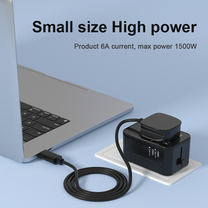 Múltiples protecciones, tenga la seguridad de un solo puerto de salida máxima 3.4A adaptador universal de viaje - Product Image 3