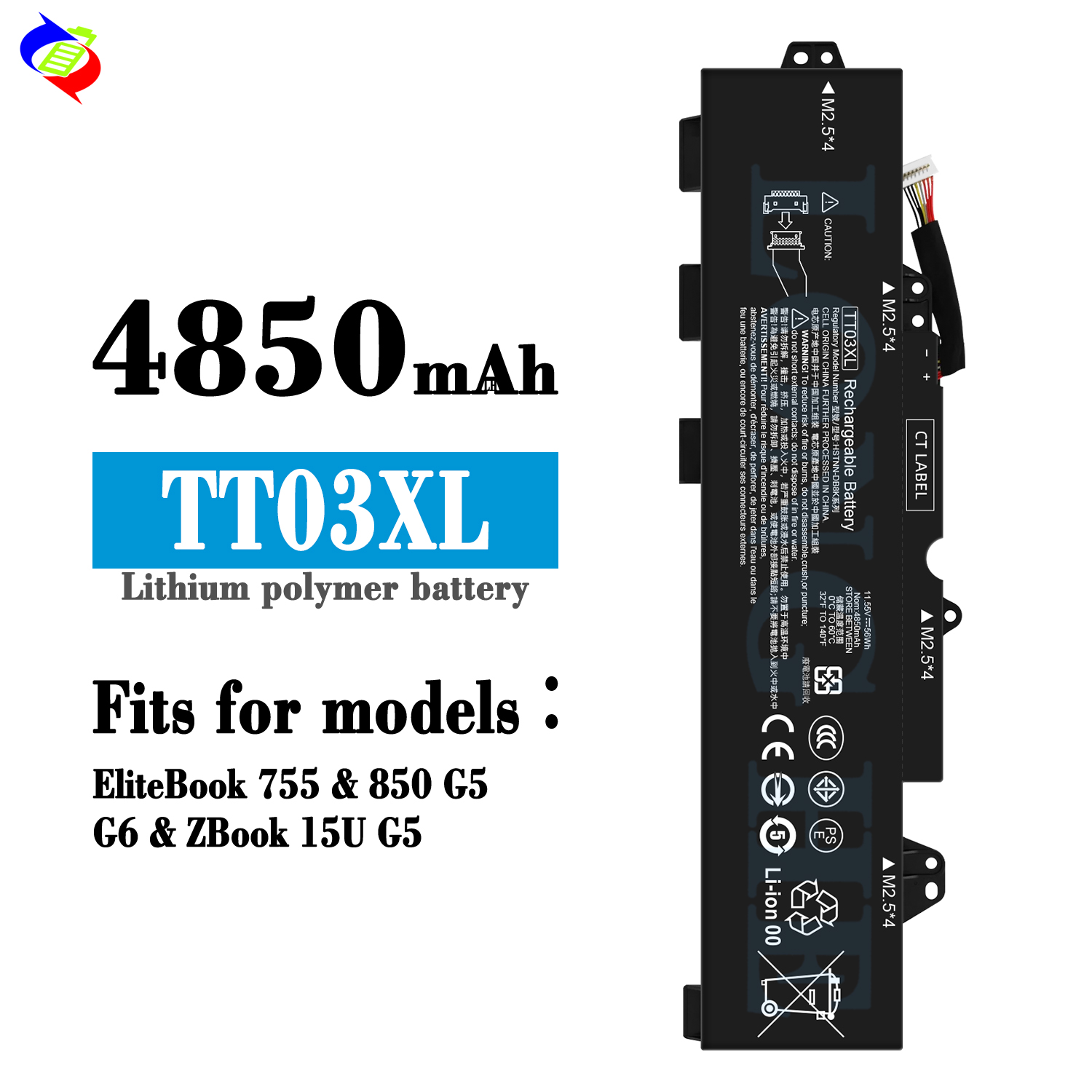 EliteBook 755 850 G5 G6 ZBook 15U G5