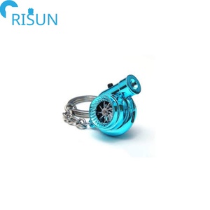 Customized Metal Simulation Car <strong>Turbo</strong> Turbocharger Keychains Keyrings Custom Spinning Turbine <strong>Key</strong> Chain KeyChains Keyring