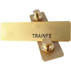 Qatar Đồng Bằng Saudi Fastener Vui Tag Tên Trống Thăng Hoa Pin Made Men Tùy Chỉnh Hình Dạng Kim Cương Dễ Thương Kim Loại Mặt Vòng Huy Hiệu - Product Image 2