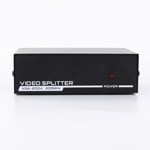 Interruptor divisor VGA de 4 puertos, 4 entradas y 1 salida, 4x1 HD, 200MHz, XGA, SVGA, 1920x1200 @ 60Hz, para proyector, TV, DVD, novedad