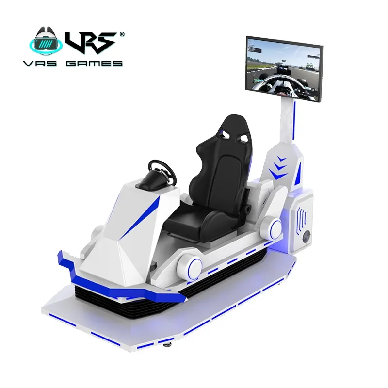 VR遊園地レーシングゲーム仮想運転お金作りシミュレーターカートレーシングスポーツカー運転スクールバスシミュレーター