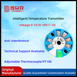 Thông minh 0-10V RTD nhiệt độ sensorpt100 Lập Trình Nhiệt độ <span class=keywords><strong>Transmitter</strong></span> đầu USB kết nối cặp nhiệt điện đầu gắn kết cụ - Product Image 2