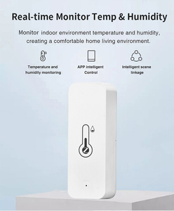 Manufacturer Zigbee Tuya <strong>Temperature</strong> and <strong>Humidity</strong> <strong>Sensor</strong> LCD Display <strong>Temperature</strong> <strong>Humidity</strong> Meter - Product Image 2