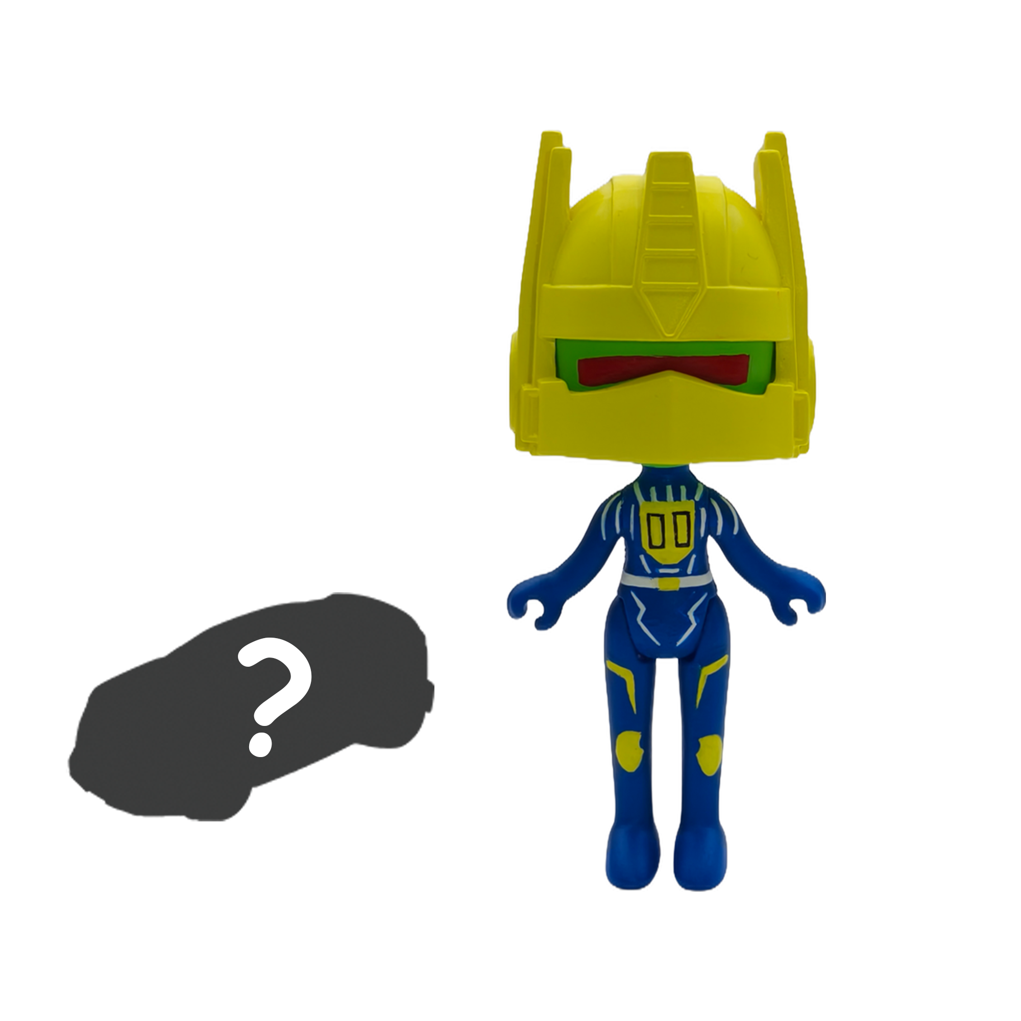 ตัวช่วยสำหรับรถสปอร์ตสีทองพร้อมตัวช่วยในการเล่นโลหะ