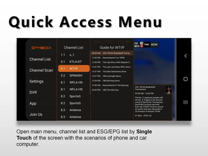ATSC3.0ATSC1.0 GTMEDIA HDTVMateを搭載したAndroid9.0 HDTVプレーヤーアプリ - Product Image 4