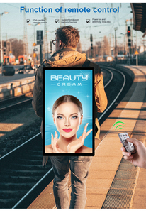 Портативный ЖК-цифровой рюкзак billboard Wifi Android street Мобильный Рекламный медиаплеер экран - Product Image 2
