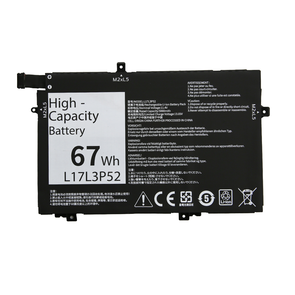 L17L3P52 สำหรับ Lenovo ThinkPad L480 L490 L580 L590 TP00096A