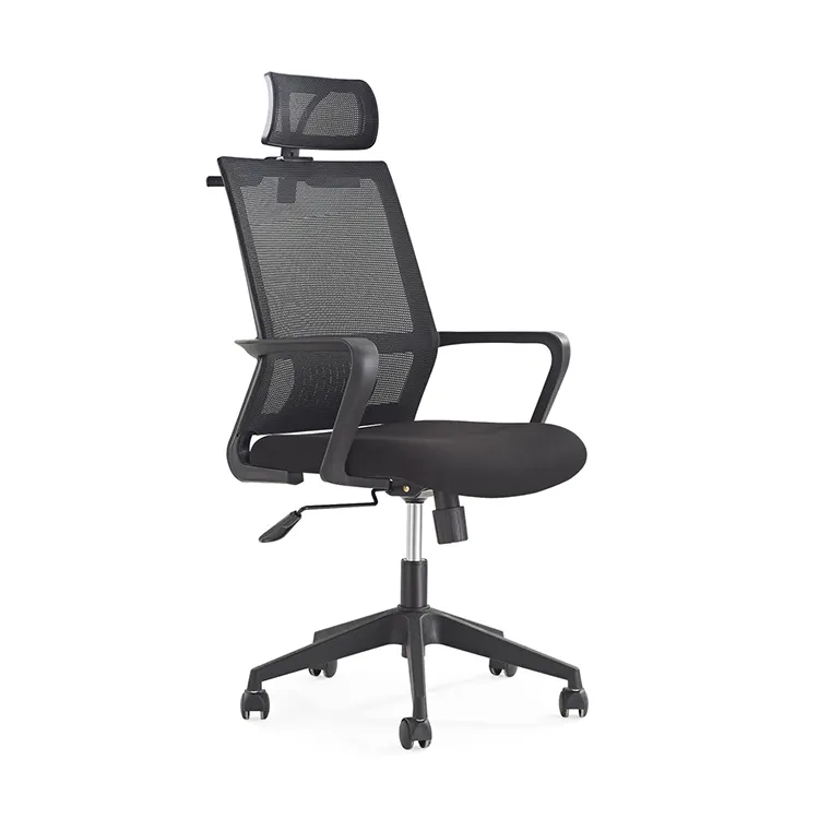 604A good price mesh covered with headrest office aera usage ergonomic executive chairs