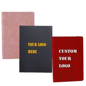 Wholesale Cheap Custom Printed Soft Cover Personalized Spiral Paper <strong>Note</strong> <strong>Notebook</strong> Set - Product Image 1