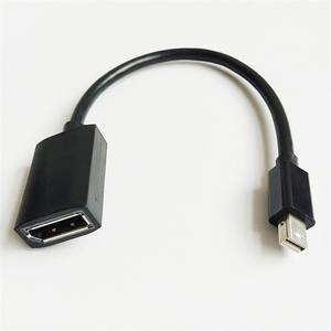4KミニDP-DPアダプターケーブルMiniDisplayPortオス-DisplayPortメスビデオDPケーブル (Apple Macbook PC MACPC用) - Product Image 3