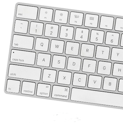 Apple A1644 Magic Keyboard - Sliver with Lightning Cable