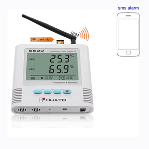 Registrador de datos de alarma Gsm para refrigerador de Hospital, registrador de datos de humedad y temperatura con función de alarma