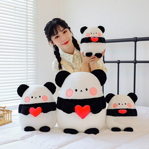 Lovely <strong>Panda</strong> Stuffed Animal With Heart Different Sizes Available Comfortable <strong>Panda</strong> <strong>Plush</strong> Toy - Product Image 6
