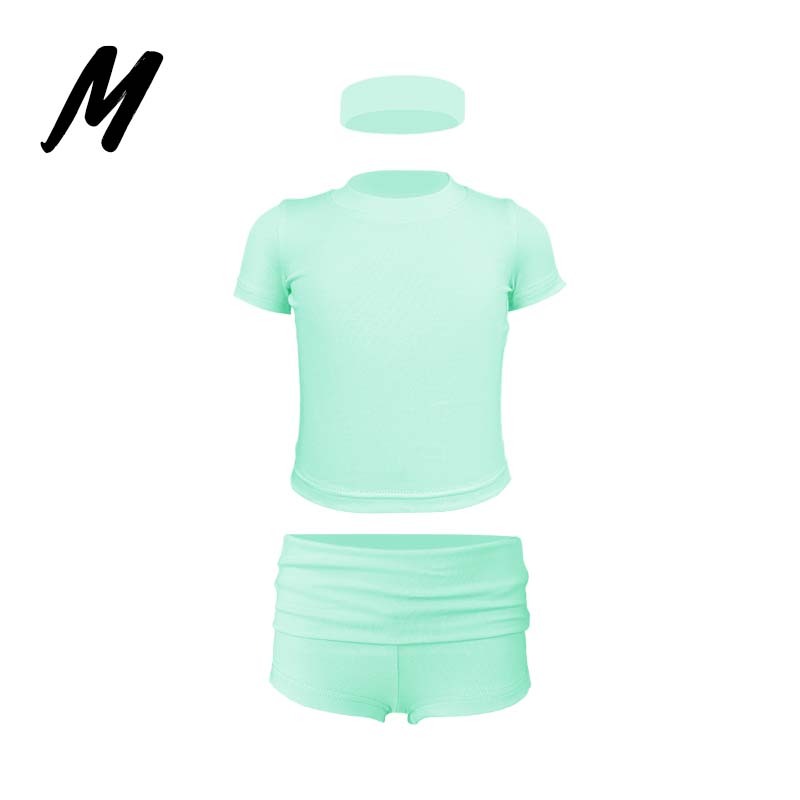 Set verde per bambini