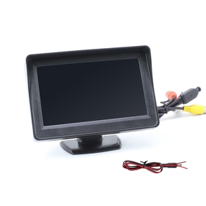 Car Rear Monitor 4.3-inch Thin Film Transistor <strong>LCD</strong> Car Rear View Camera Monitor System Backup <strong>Reverse</strong> Monitor - Product Image 4