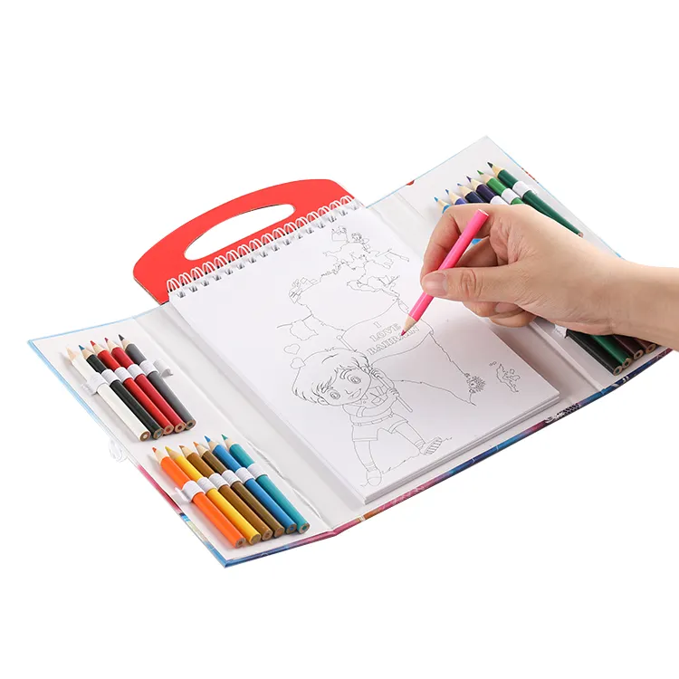 Libro di stampa di libri da colorare di dimensioni personalizzate Fasion all'ingrosso per bambini