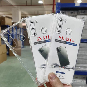 Darbeye dayanıklı özelliği ile Samsung A20-A30 serisi cep telefonu kılıfı-şeffaf yumuşak TPU arka kapak için anti-sonbahar kabuk - Product Image 5