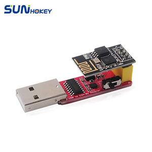 USB zu ESP8266 ESP-01S Programmierer Wireless WiFi Transceiver ESP-01 PROG Serial Adapter Modul CH340G mit 4MB Flash