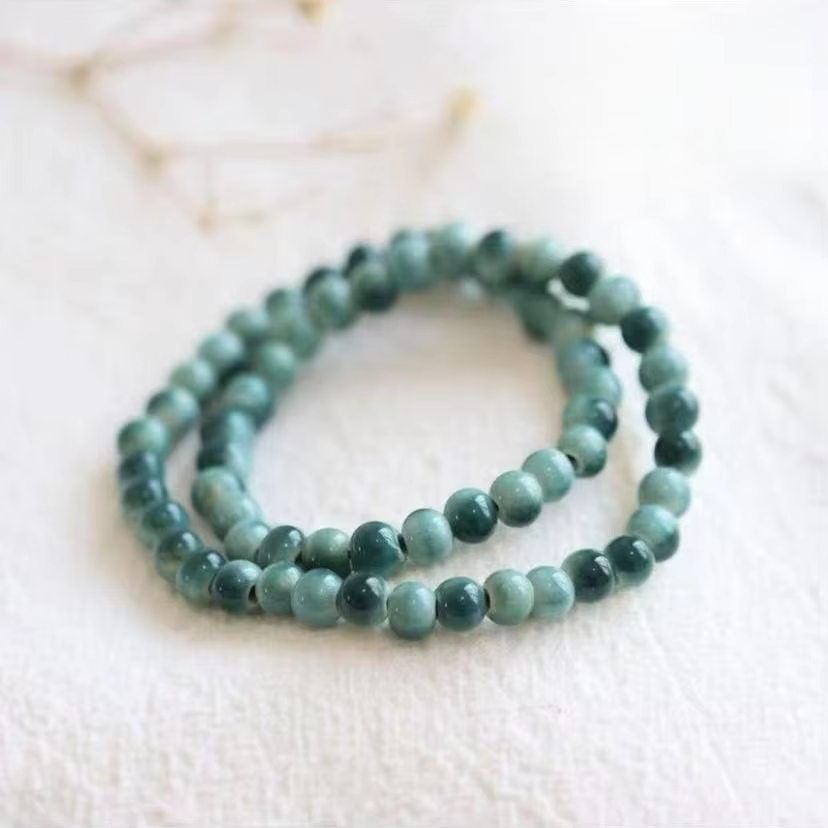 Double circle emerald green