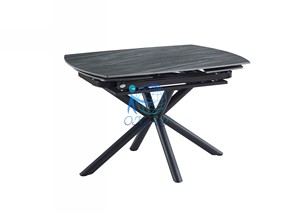 大师设计豪华现代餐桌椅套装餐厅家具12座带旋转延伸功能 - Product Image 6
