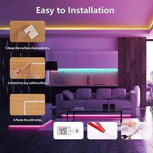 <strong>RGB</strong> 5050 Color Changing Remote Dynamic Modes <strong>Led</strong> Light <strong>Led</strong> TV Backlight <strong>RGB</strong> Color Changing 3M Aura <strong>LED</strong> Lights - Product Image 5