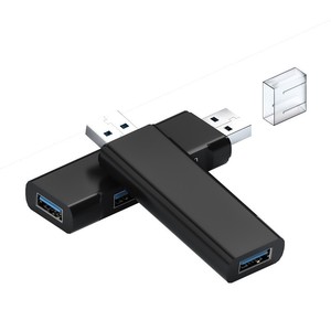 Taşınabilir Mini 3-Port USB3.0 Hub OTG U Disk kart okuyucu genişletici USB ile Laptop ve cep telefonu ürünleri için stokta - Product Image 6