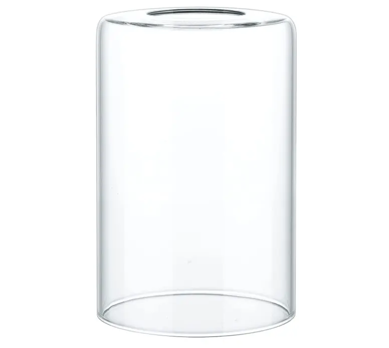 シャンデリアウォールライトテーブルランプ用のカスタムメイドの透明なシリンダー形状のガラス交換用シェード